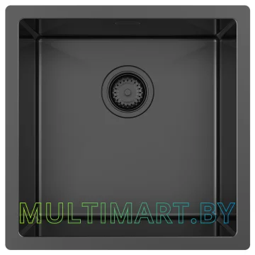 Кухонная мойка ZorG ZRN 4545 Premium PVD Gunblack